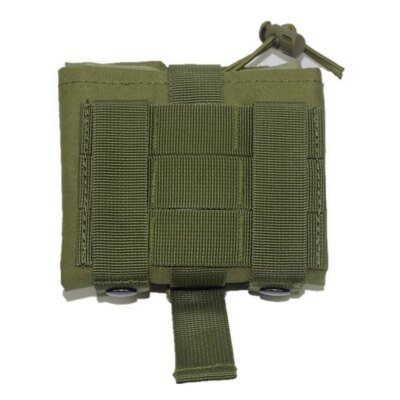 Pochette tactique pliable Molle pour recharge de Magazine, étui de chasse militaire Airsoft pour pistolet munitions EDC