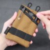 Pochette tactique EDC Molle, Mini portefeuille, carte, clé, ceinture, sac de taille, Camping