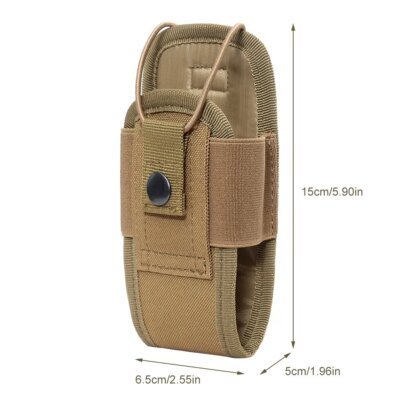 9542-e99460.jpg Pochette tactique Molle pour walkie-talkie Radio 1000D, porte-sac de taille, étui pour Interphone Portable