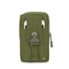 Sac de ceinture tactique Molle pour hommes, pochette pour téléphone, militaire