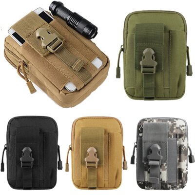Pochette militaire Molle, sac de ceinture tactique, sac de téléphone de Sport de plein air