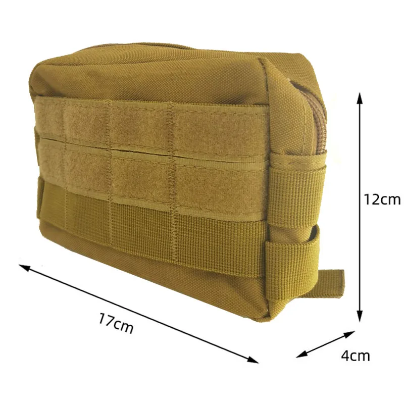 Pochette militaire Molle, sac de ceinture tactique, sac de tĂ©lĂ©phone de Sport de plein air, cyclisme EDC â Image 4