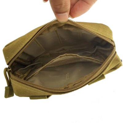Pochette militaire Molle, sac de ceinture tactique, sac de téléphone de Sport de plein air, cyclisme EDC