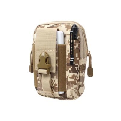 Pochette militaire Molle, sac de ceinture tactique, sac de téléphone de Sport de plein air