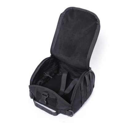 Sac à casque tactique, pochette de transport militaire à rangement Molle polyvalent pour casques de Combat de chasse et de sport