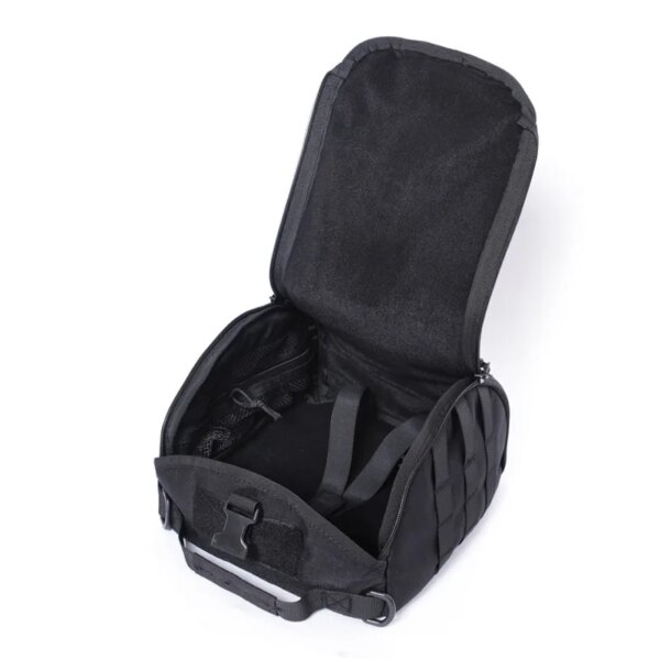 Sac à casque tactique, pochette de transport militaire à rangement Molle polyvalent pour casques de Combat de chasse et de sport – Image 5