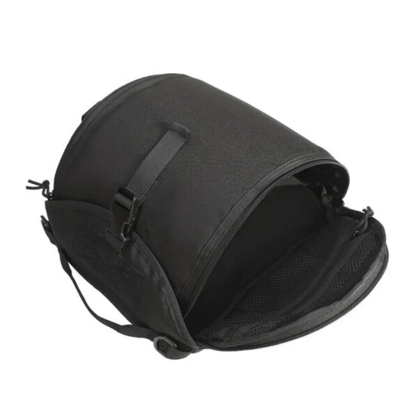 Sac à casque tactique, pochette de transport militaire à rangement Molle polyvalent pour casques de Combat de chasse et de sport – Image 4
