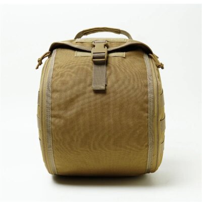 Sac à casque tactique, pochette de transport militaire à rangement Molle polyvalent pour casques de Combat de chasse et de sport