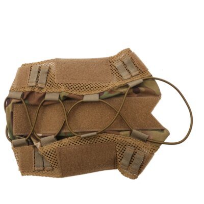 Sac à casque tactique, pochette de transport militaire à rangement Molle polyvalent pour casques de Combat de chasse et de sport