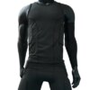 Gilet de Compression rembourré, genouillères de protection, Football, Paintball, basket-ball, patinage, Rugby, costumes Anti-collision