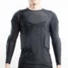 Gilet de Compression rembourré, genouillères de protection, Football, Paintball, basket-ball, patinage, Rugby, costumes Anti-collision