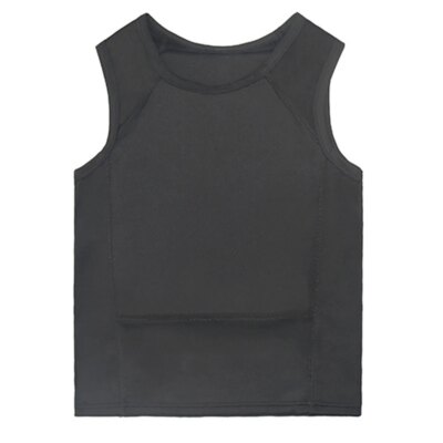 Gilet pare-balles de niveau IIIA, Ultra-confortable, léger, caché à l'intérieur, vêtement doux Anti-balle, t-shirt de travail