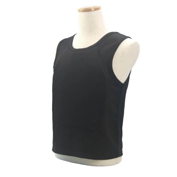Gilet pare-balles de niveau IIIA, Ultra-confortable, léger, caché à l'intérieur, vêtement doux Anti-balle, t-shirt de travail
