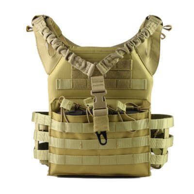 9952-bec7ca.jpg Gilet tactique JPC léger pour la chasse, pour l'entraînement avec une arme à feu à un Point