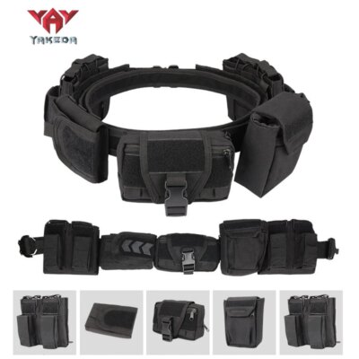 Yakeda – sac de taille tactique 6 en 1, sac de rangement d'escalade multifonction en plein air