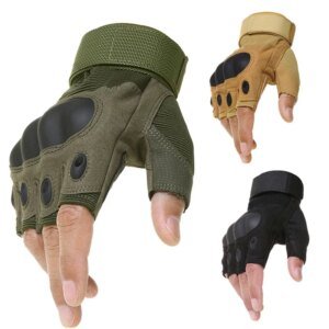 Gants tactiques de plein air, gants de moto hommes femmes, militaire Airsoft
